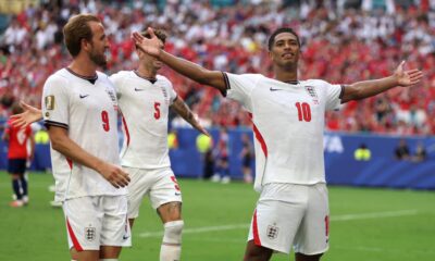 bellingham gol inglaterra noruega