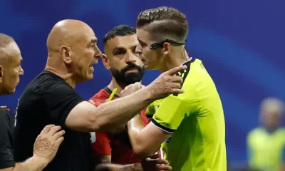 egipto entrenador arbitro