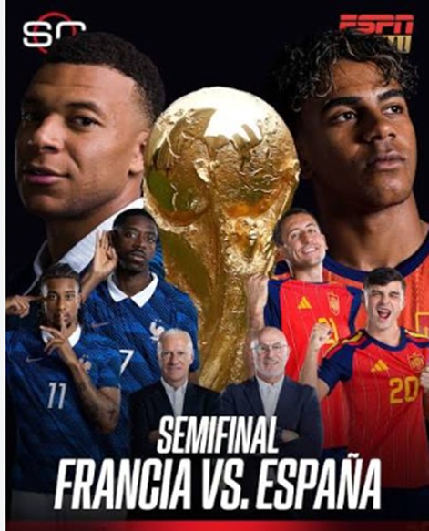 Las claves de una final anticipada entre los dos mejores equipos del Mundial. Fracia y España 3 francia espana