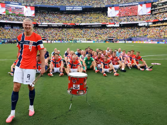 haaaland celebracion vikingos