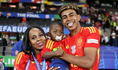 lamine yamal y su hermanito