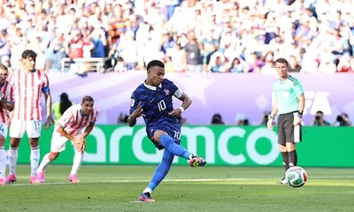 mbappe penal gol paraguay