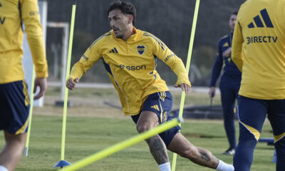 paredes entrenamiento boca juniors