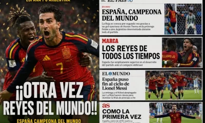 prensa espana campeon del mundo
