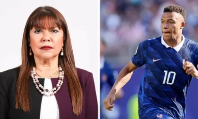 senadora paraguaya celeste amarilla kylian mbappe