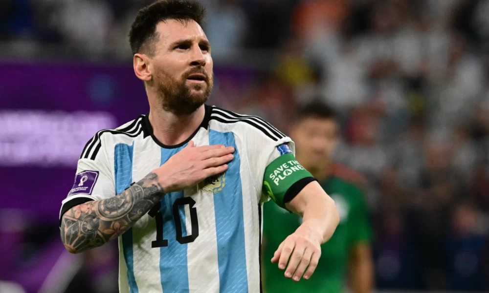 LIONEL MESSI adios