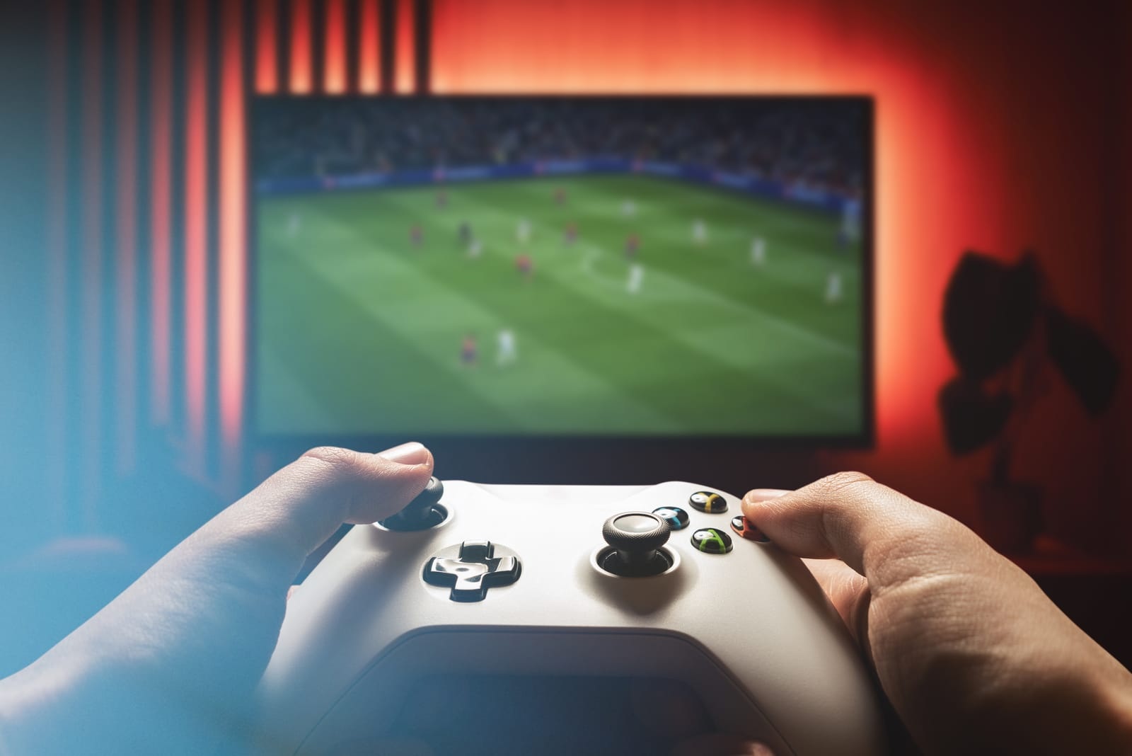 Futbolistas Gamers: La Nueva Generación de Atletas en Chile 3 futbol video game controller gaming concept 1 1