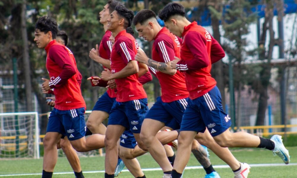 seleccion chilena sub 20 entrenamiento