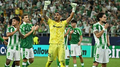 betis oporto festejo triunfo
