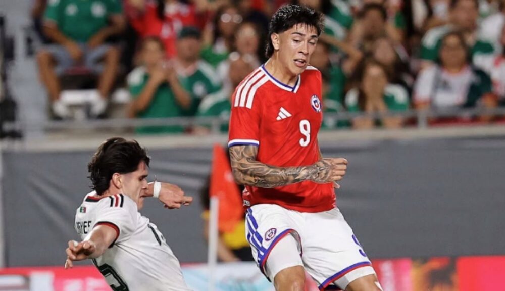 Chile le ganó por 2 a 0 a México en un amistoso jugado en Los Angeles.