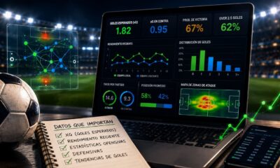 Estadísticas para predecir partidos de fútbol con datos de rendimiento y goles esperados